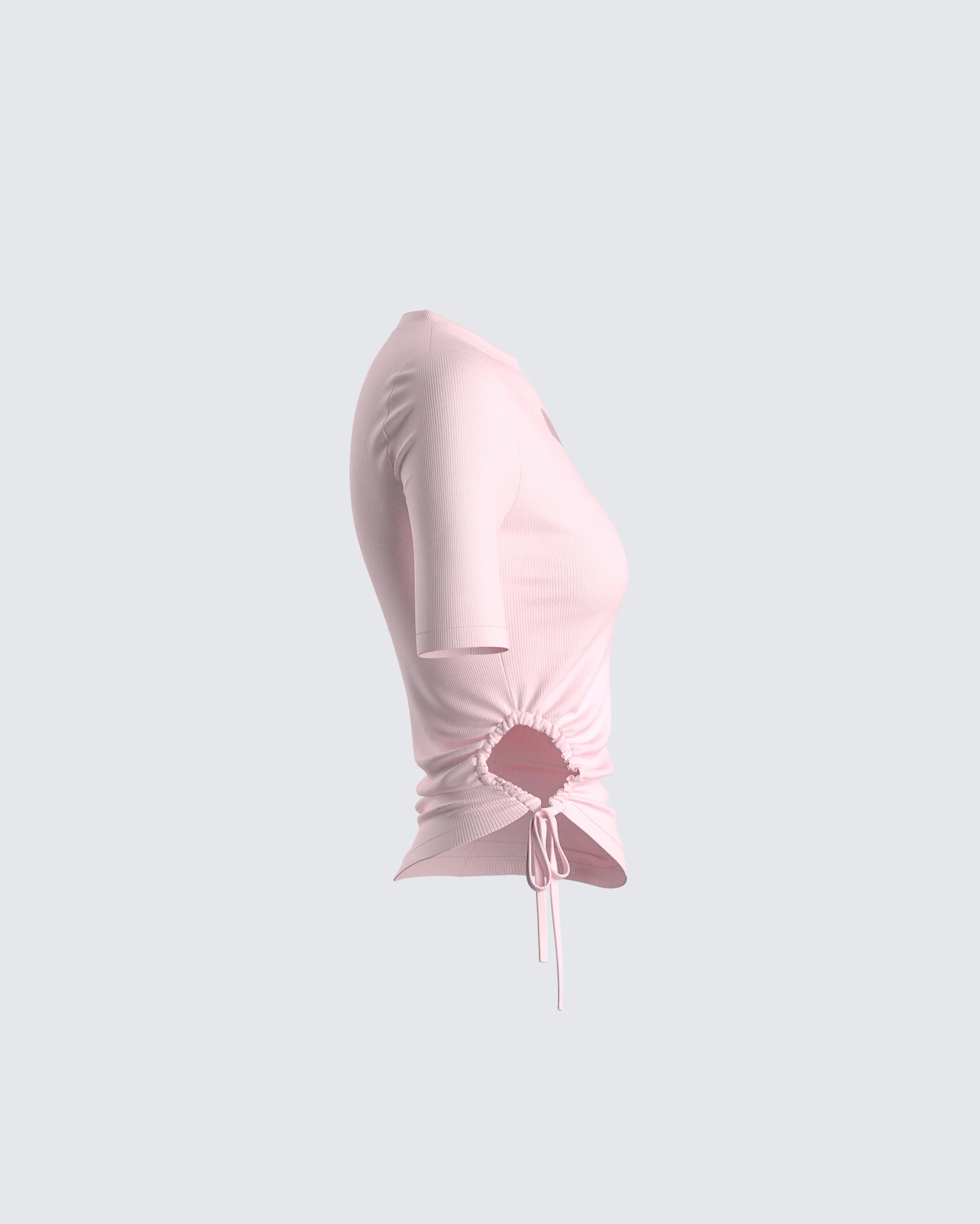 Anaya Pink Bow Graphic Tee - Image 2
