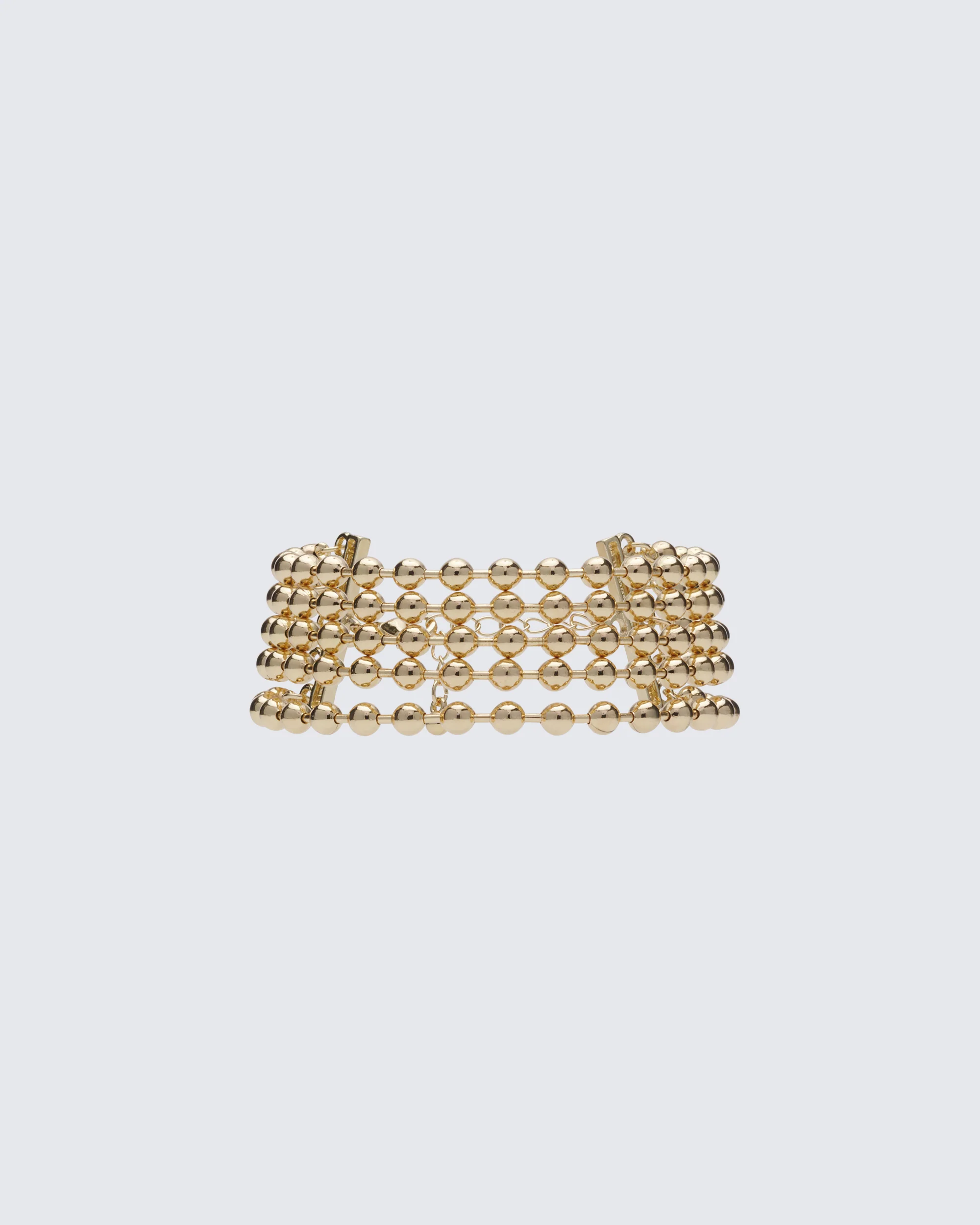 Ayo Gold Ball Chain Bracelet