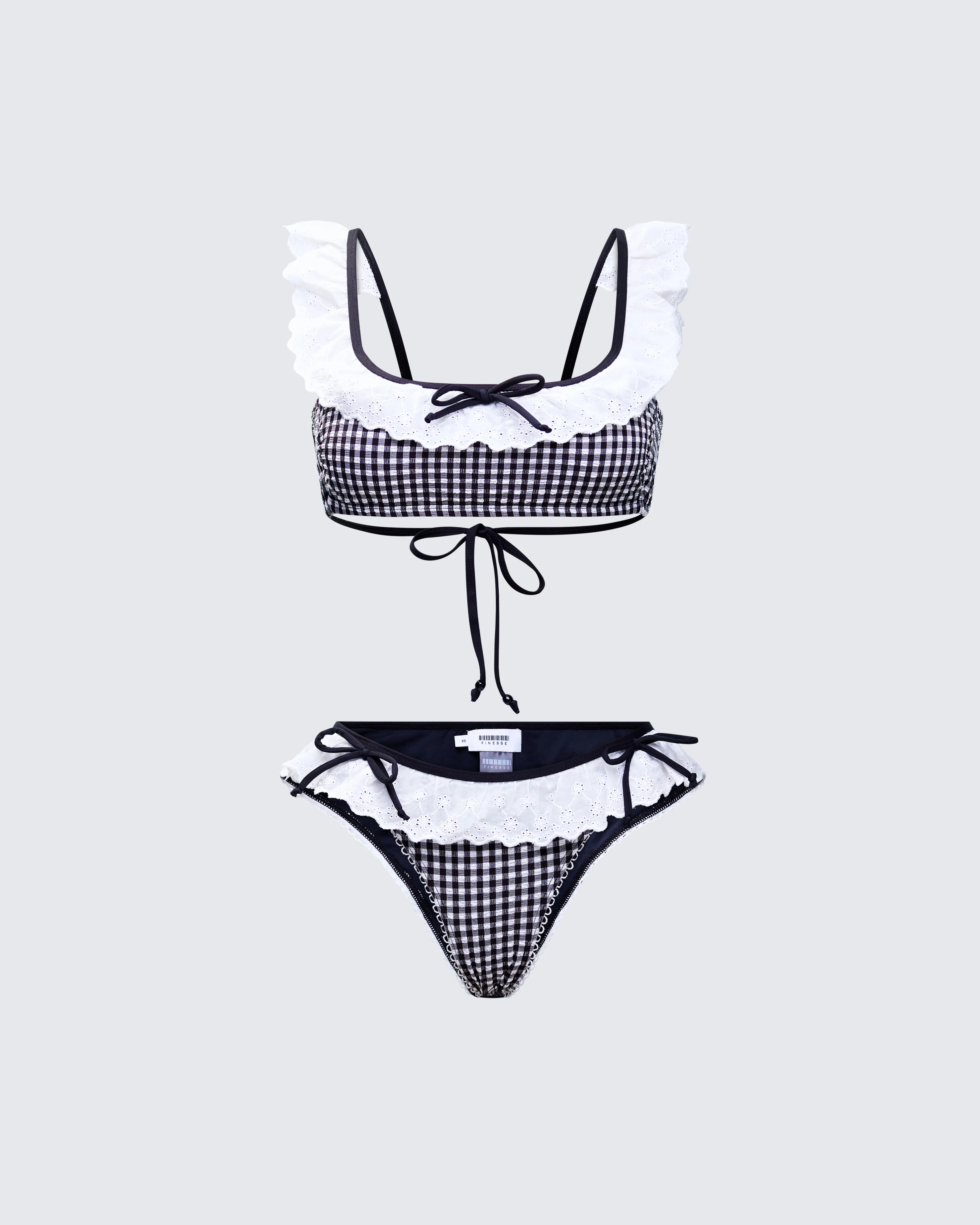 Birdie Multi Gingham Bikini Set