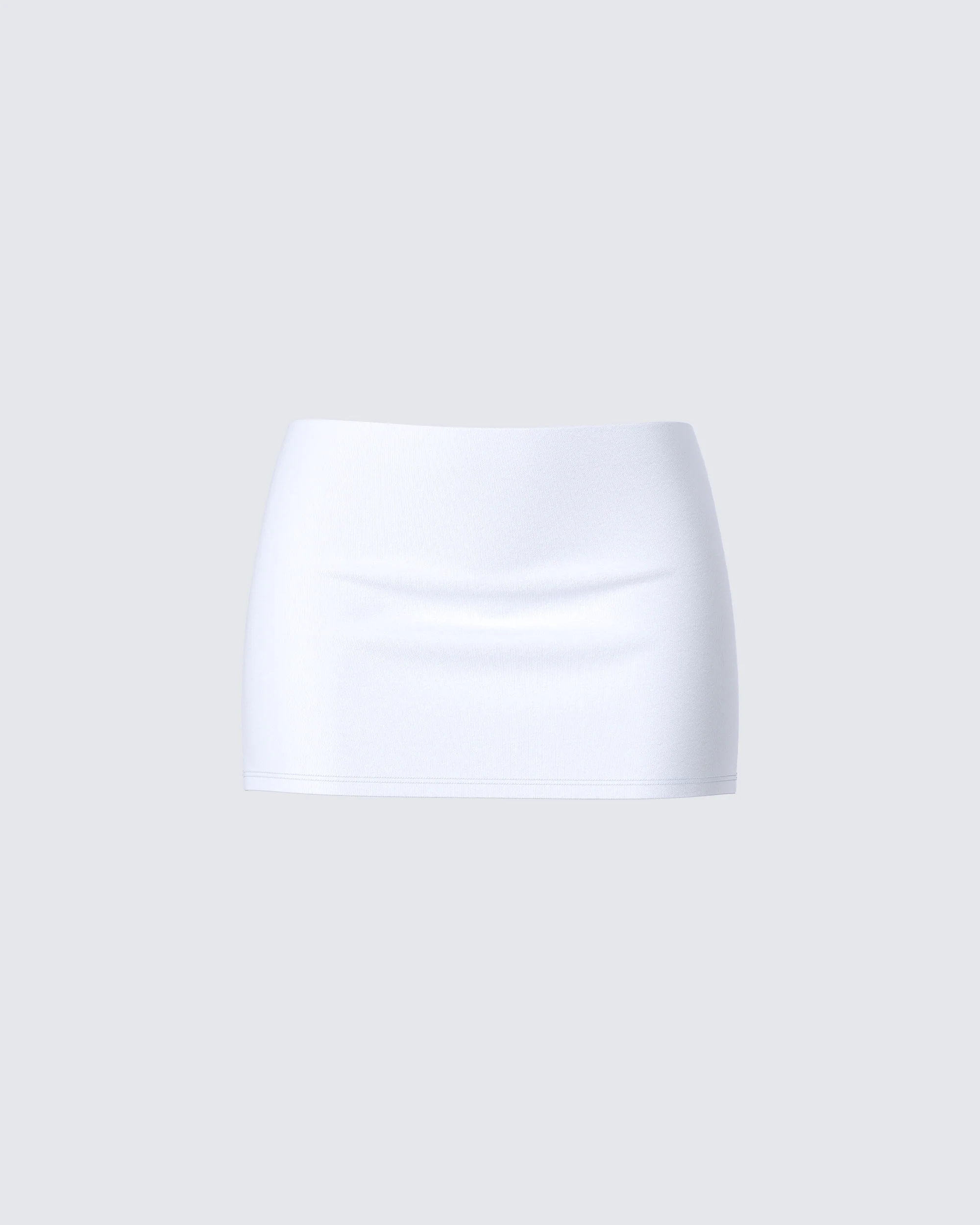 Cassandra White Mini Skirt