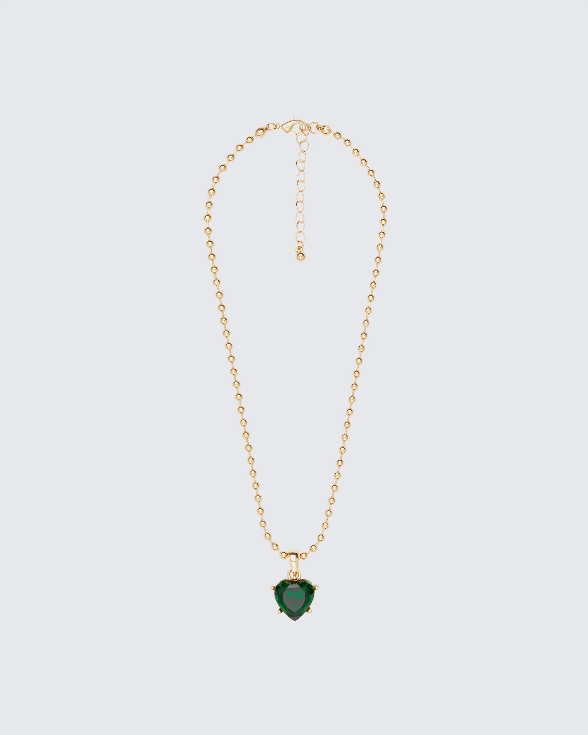 Dorothy Gold Ball Chain Pendant Necklace