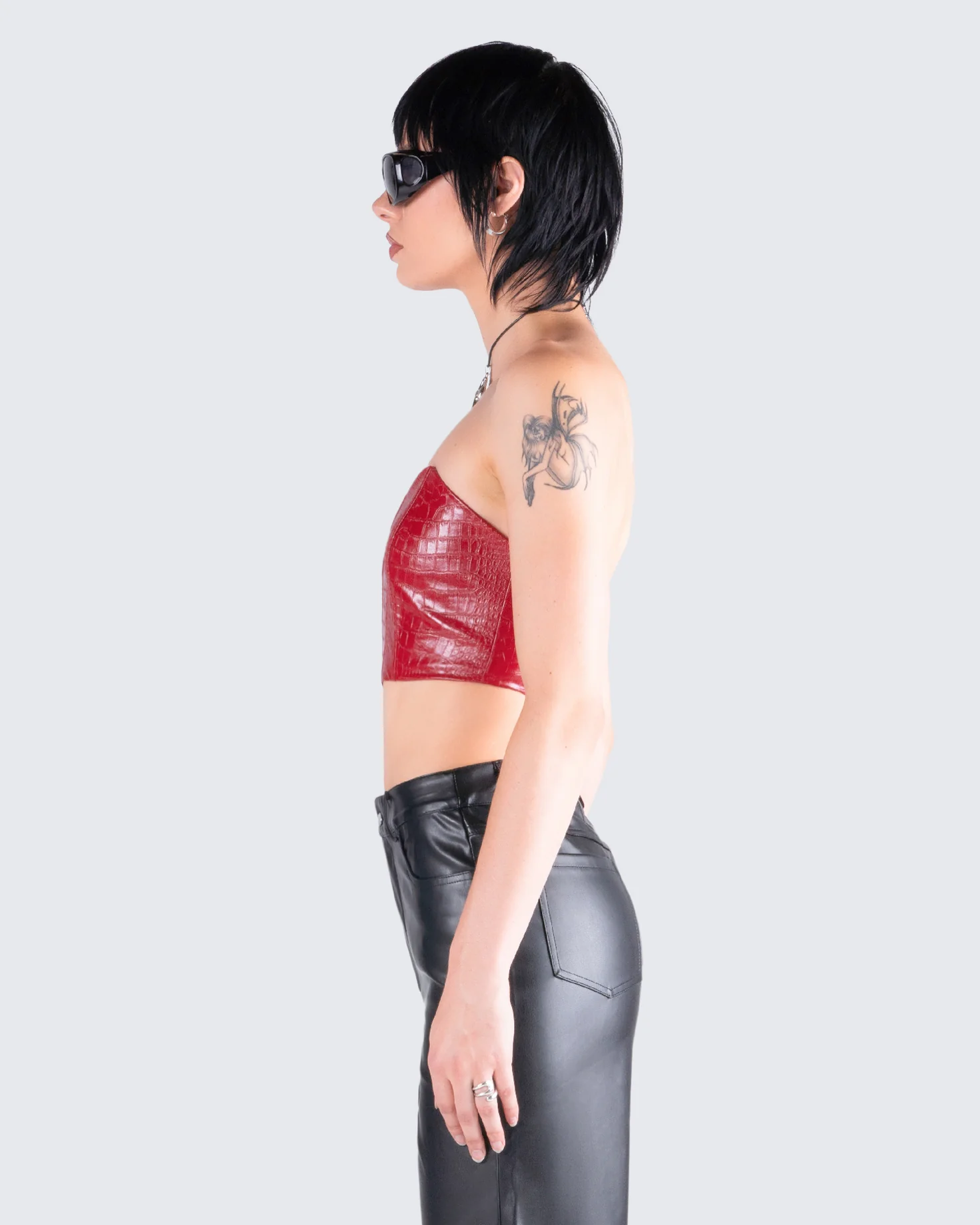 Helena Croc Corset Top - Image 5