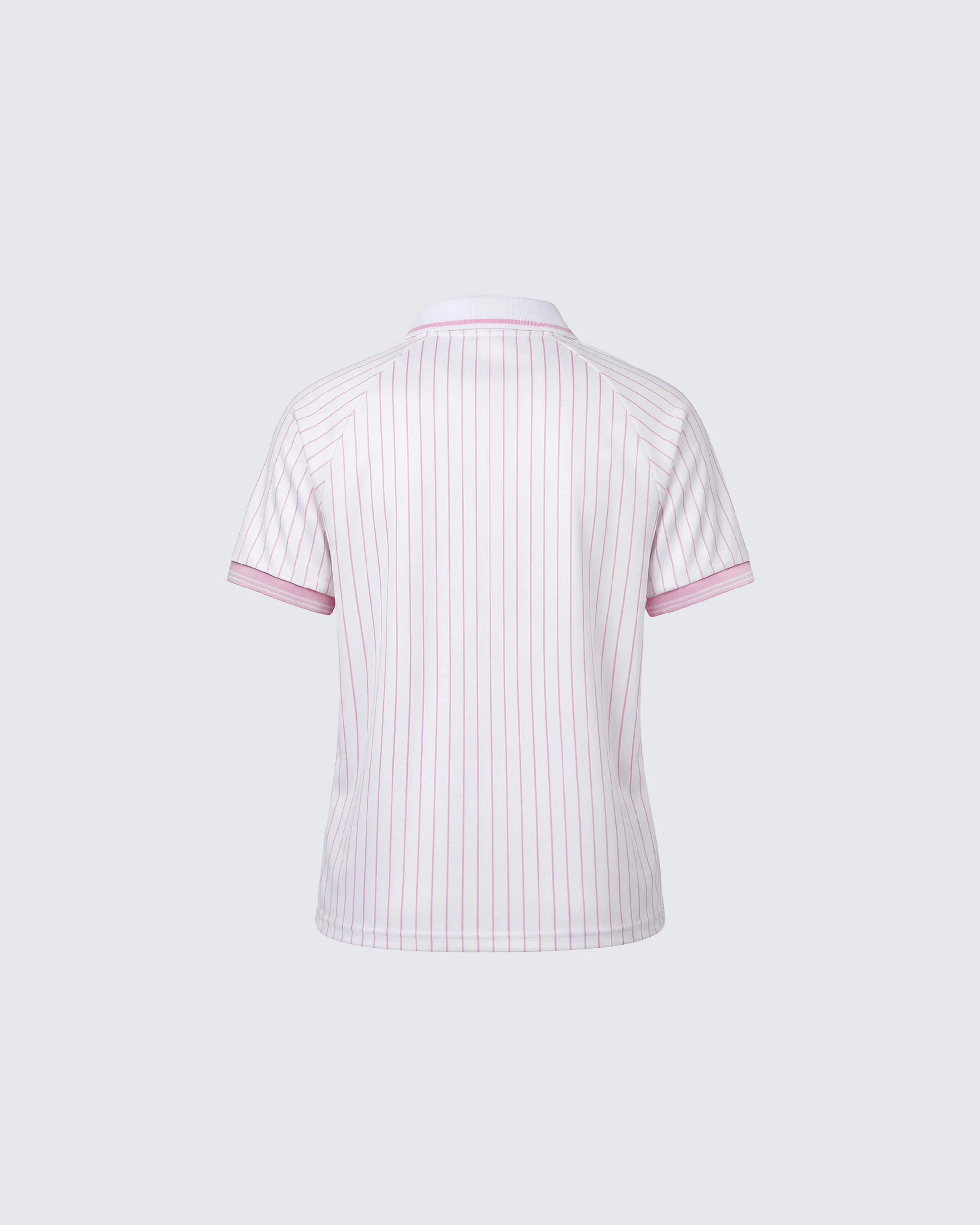 Janae Pink Blossom Sports Jersey Top - Image 2