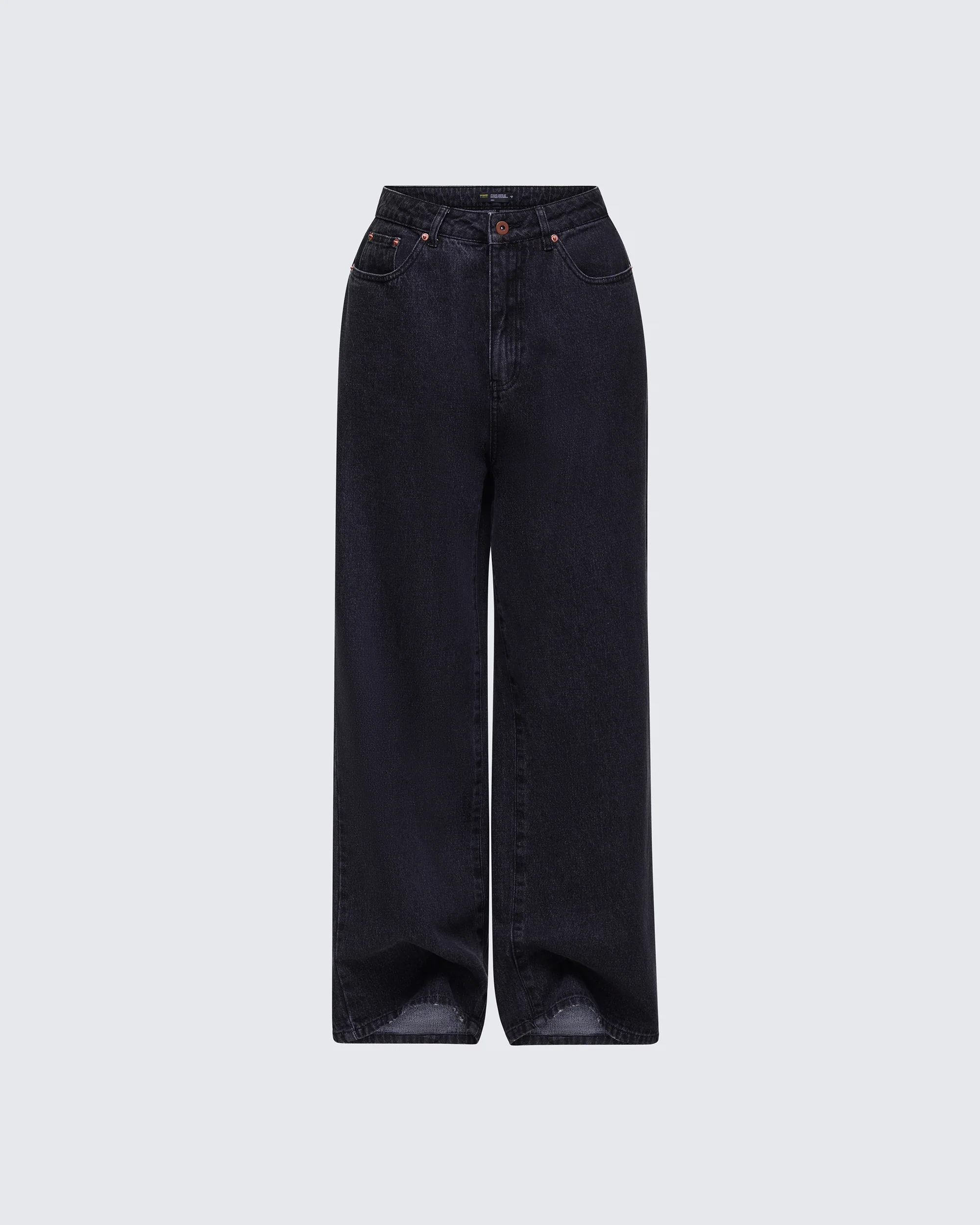 Kai Black Washed Balloon Pant