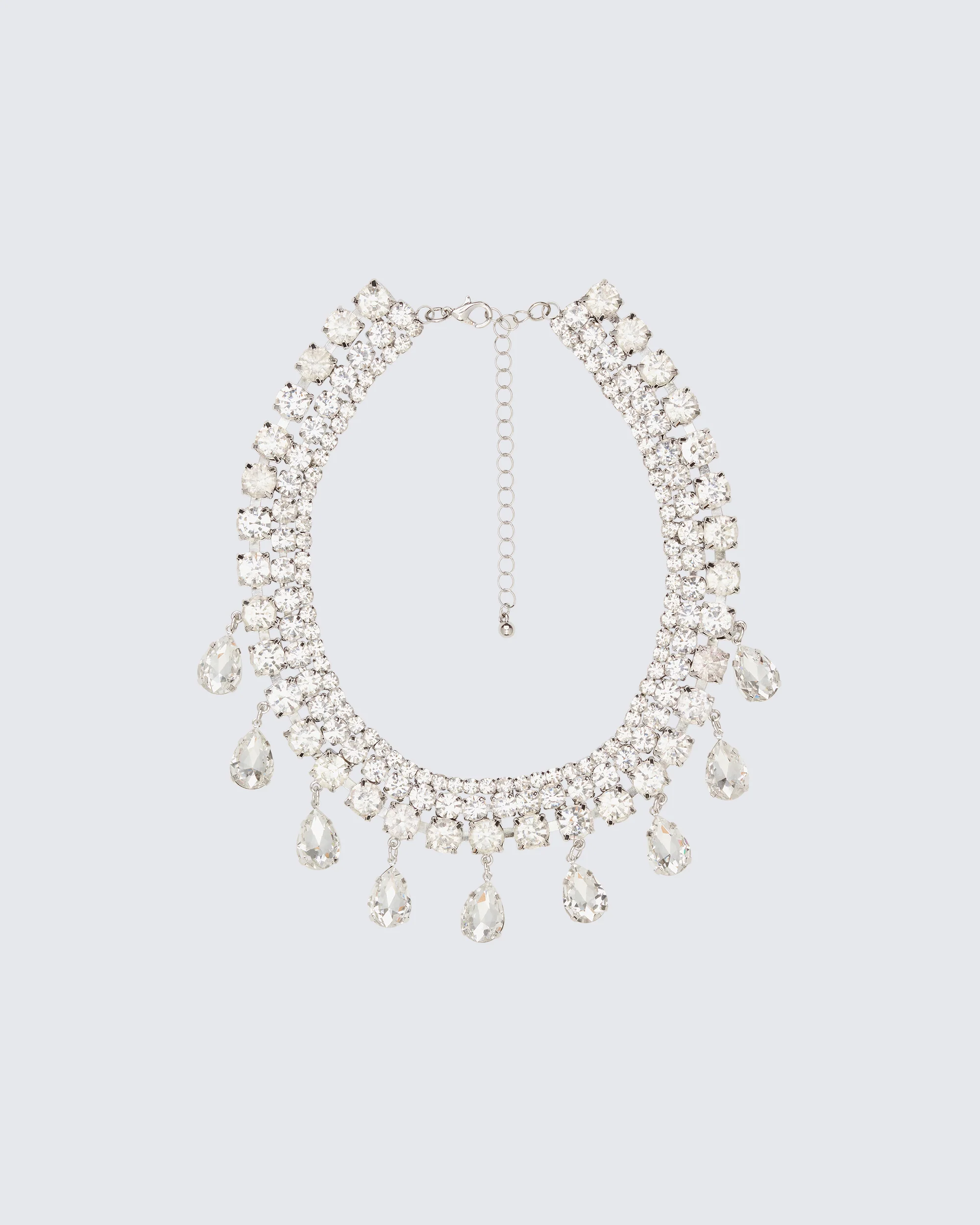 Lioré Silver Crystal Choker