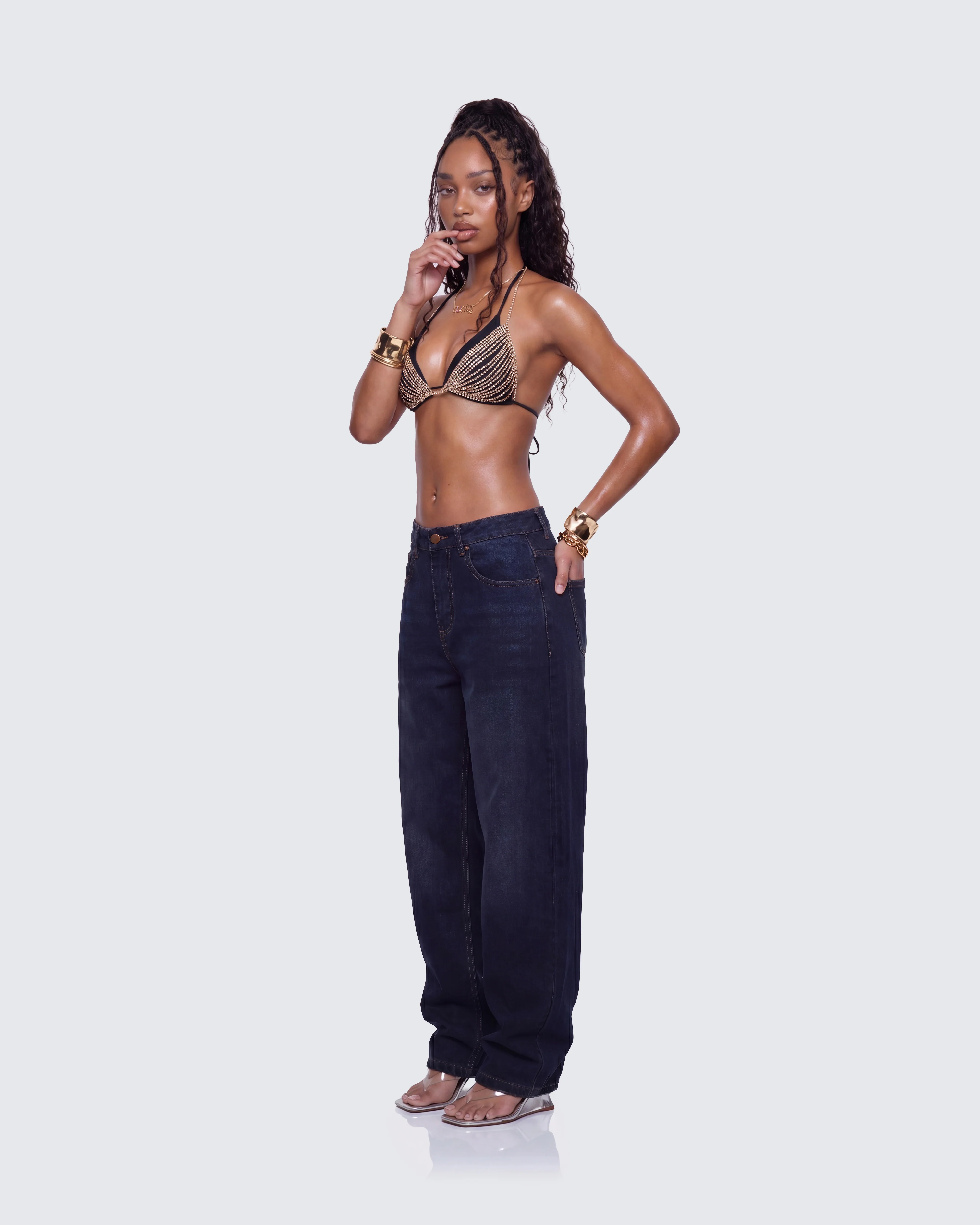 Maelis Gold Diamante Bralet - Image 5