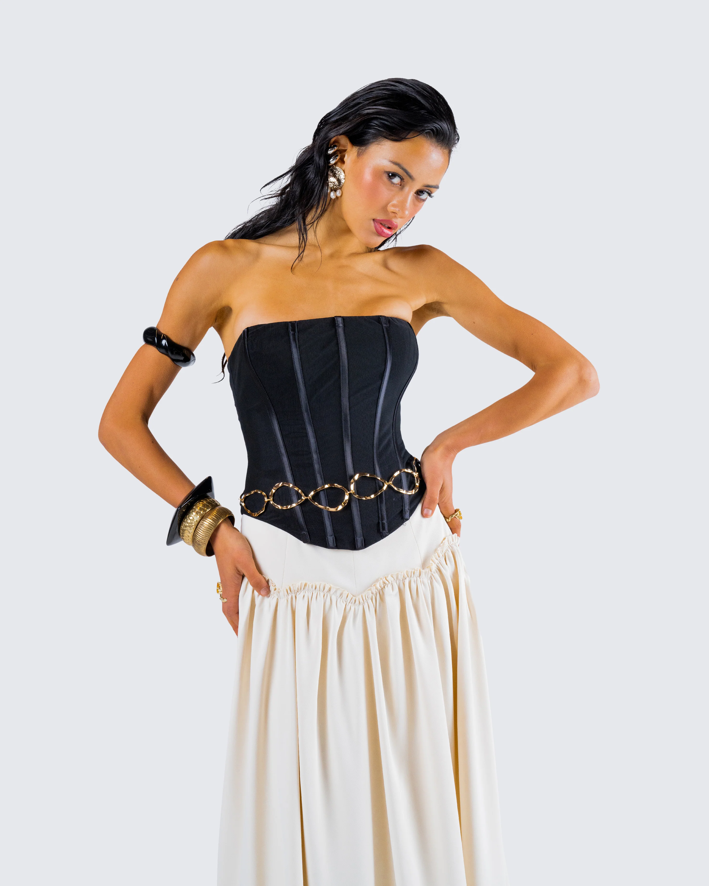 Orla Gold Chain Belt - Image 8