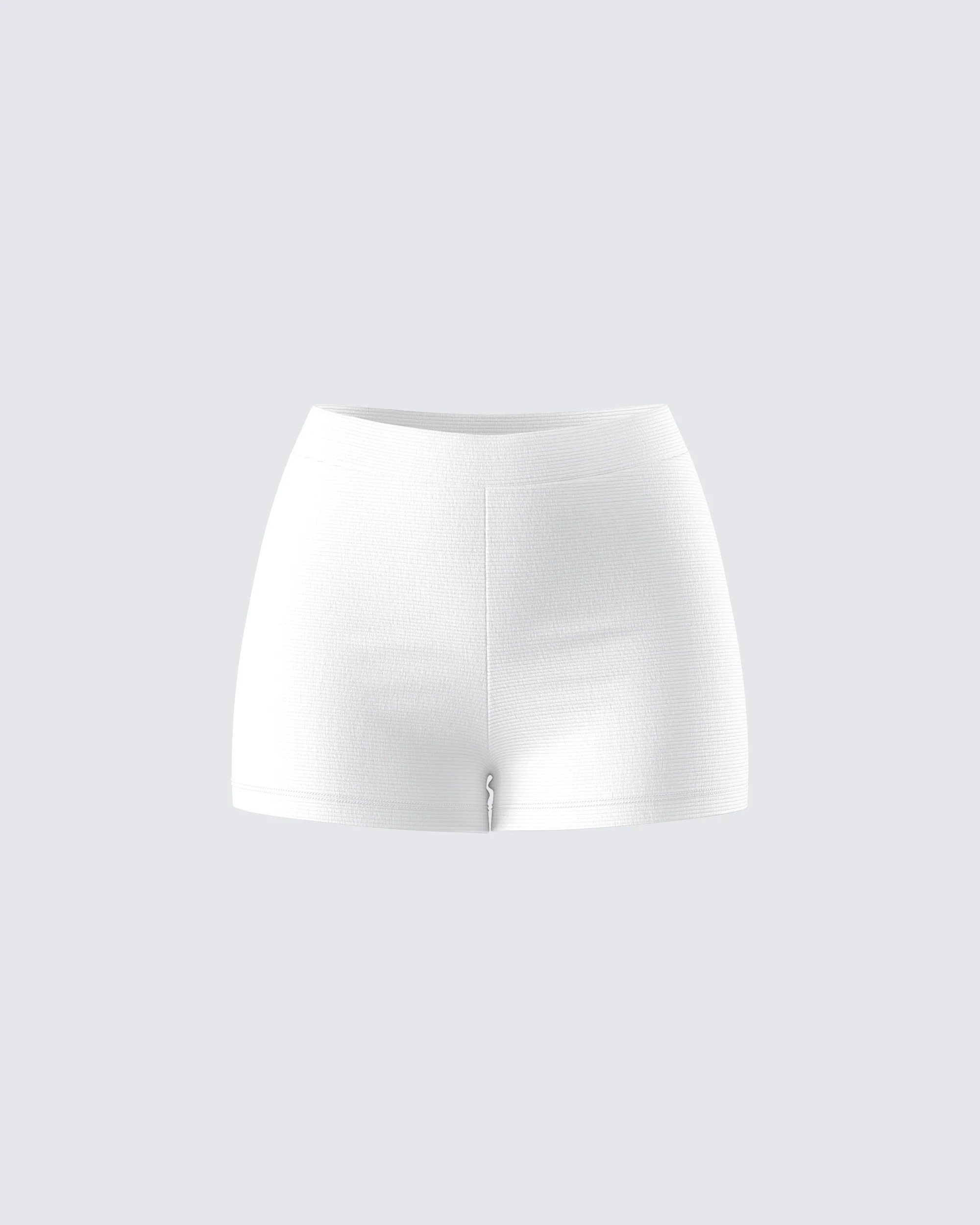 Priya Cream Rib Short