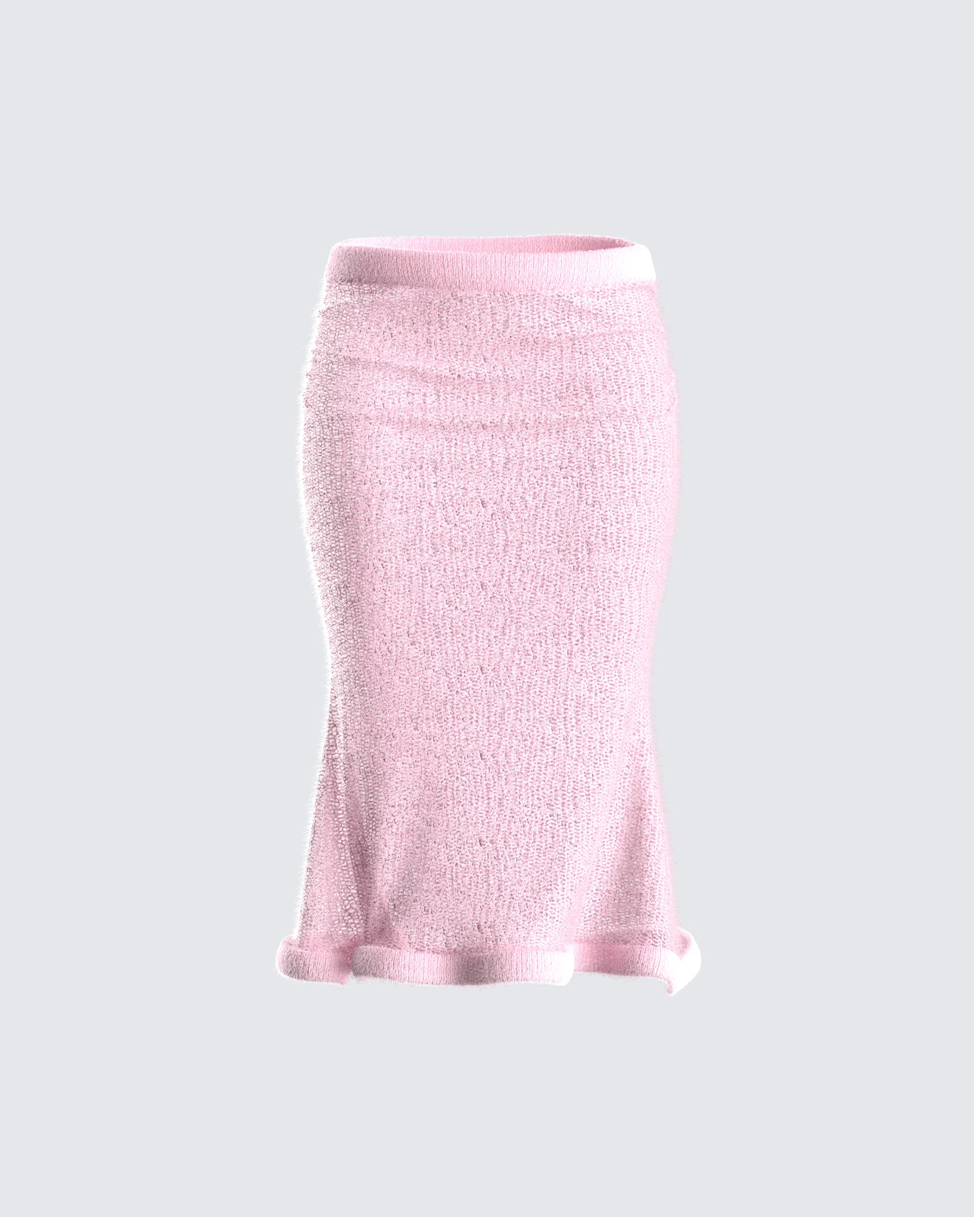 Senga Pink Sweater Midi Skirt