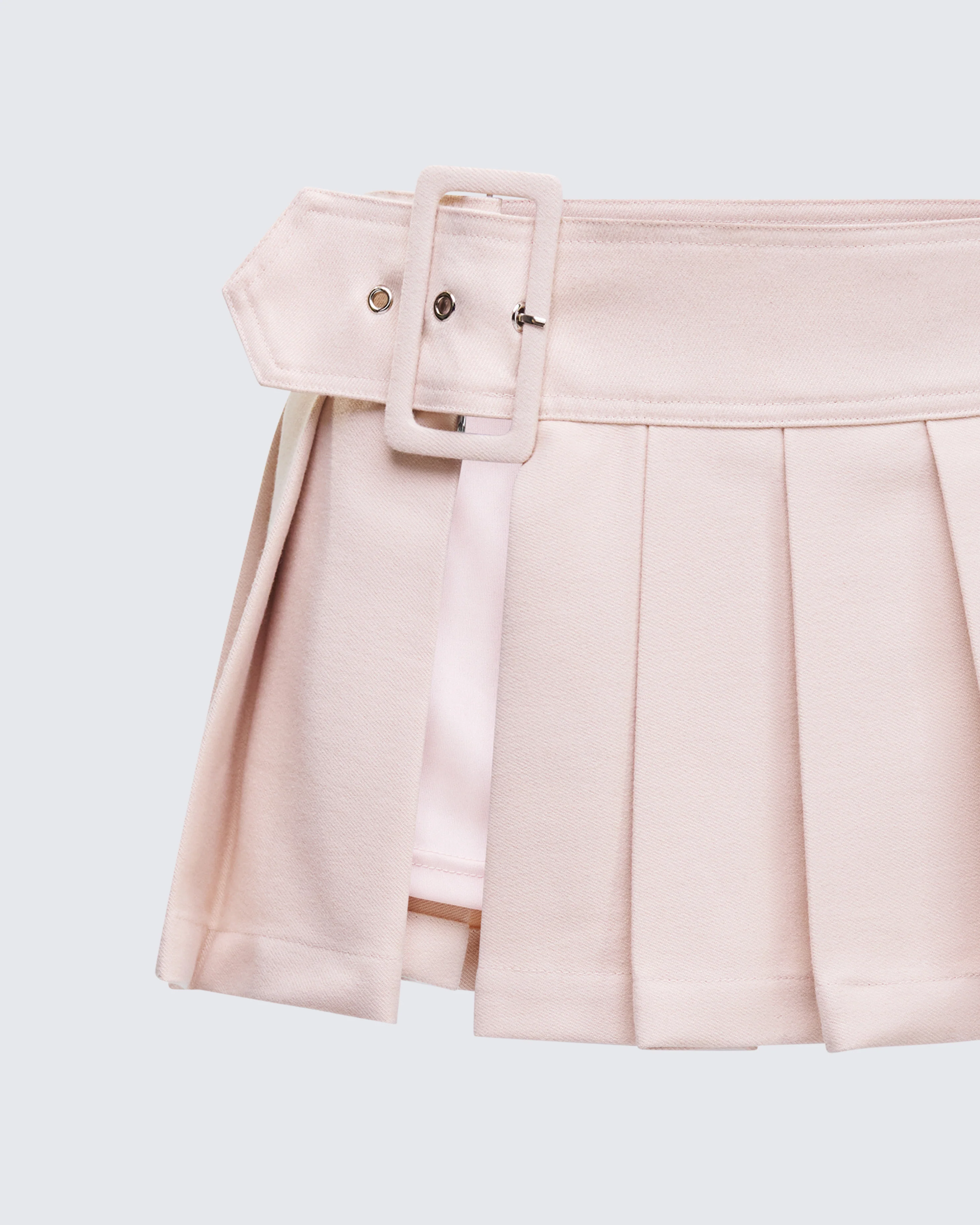 Tina Tan Pleated Mini Skirt - Image 6