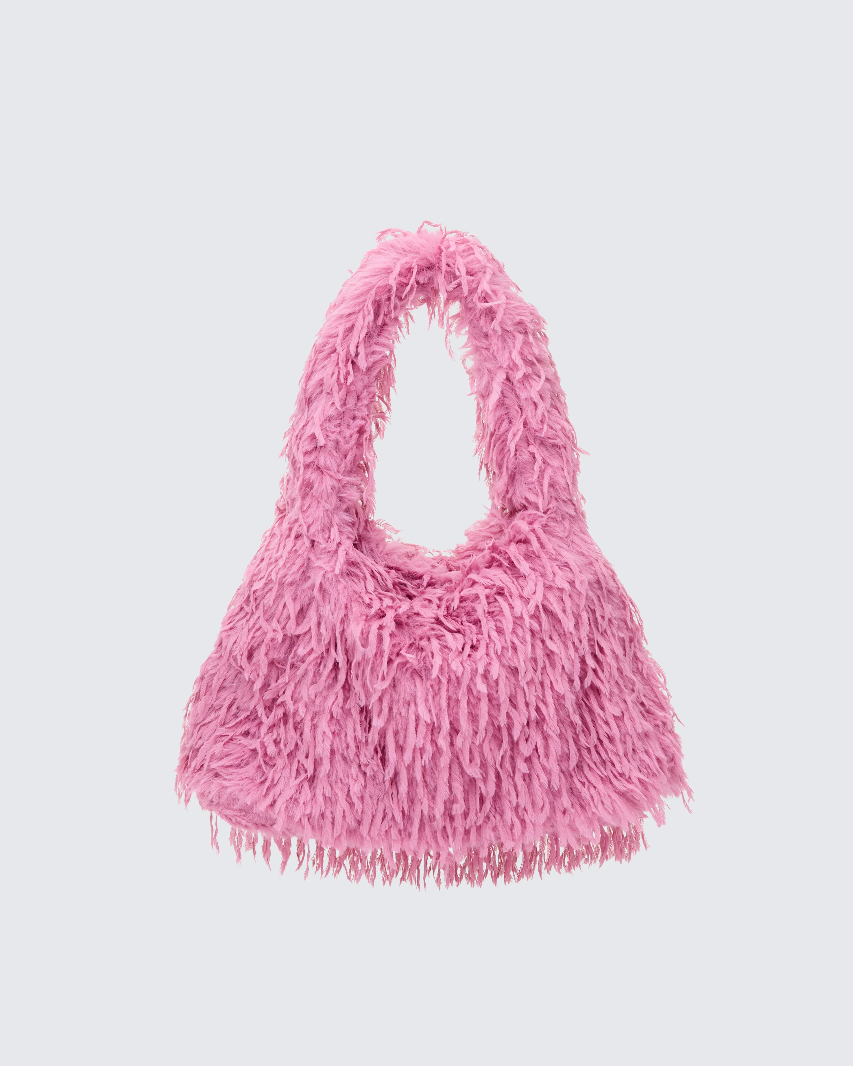 Veda Dusty Pink Ruched Hobo Bag